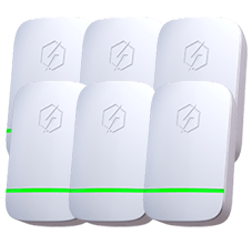Six Power Pro Genius units
